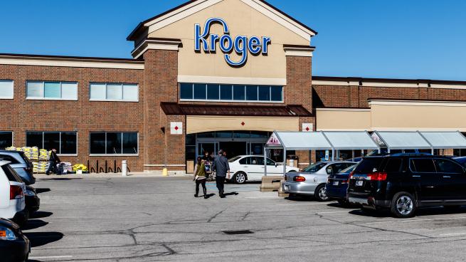 A Kroger grocery store.