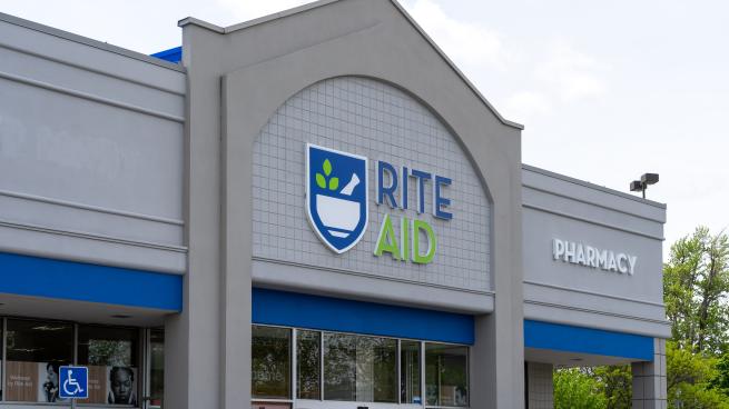 A Rite Aid pharmacy.