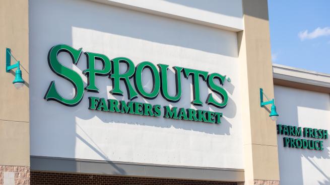 The exterior of a Sprouts Farmers Market store.